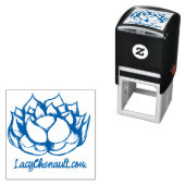 蓮の花 セルフインキングスタンプ (インサイチュ)