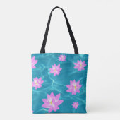 蓮の花 トートバッグ (裏面)