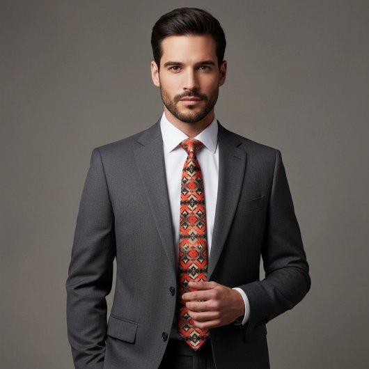 蓮の花 ネクタイ