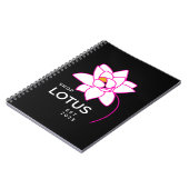 蓮の花 ノートブック (左側)
