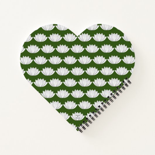 蓮の花 ノートブック (裏面)