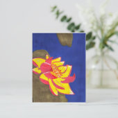 蓮の花 ポストカード (スタンド正面)