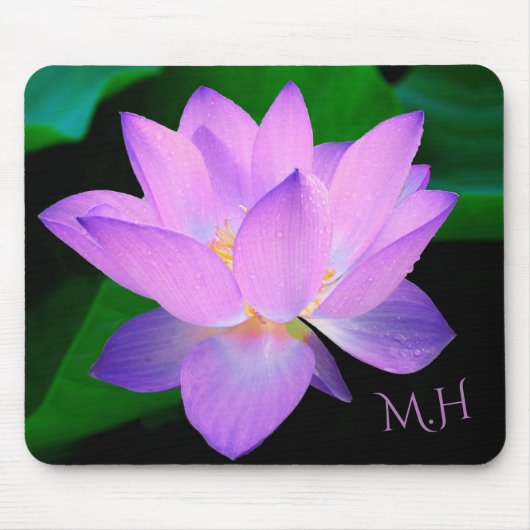 蓮の花 マウスパッド (正面)