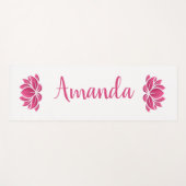 蓮の花 ヨガマット (正面(横))