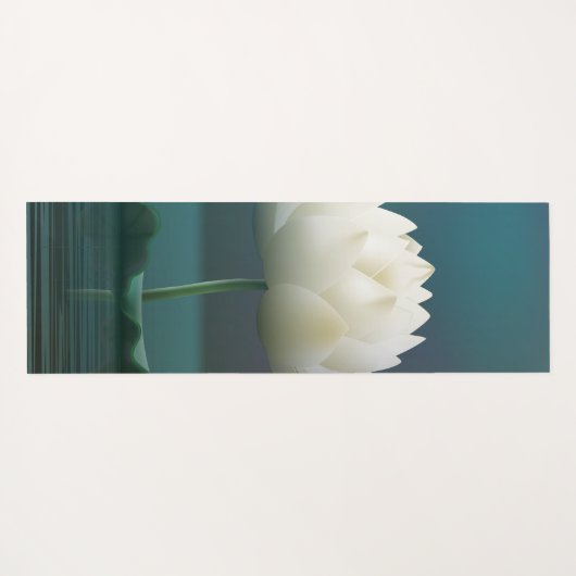 蓮の花 ヨガマット (裏面(横))