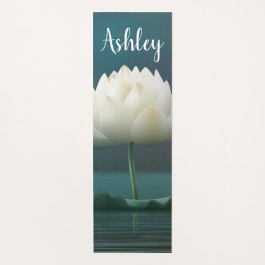 蓮の花 ヨガマット (正面)