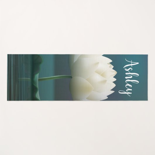 蓮の花 ヨガマット (正面(横))