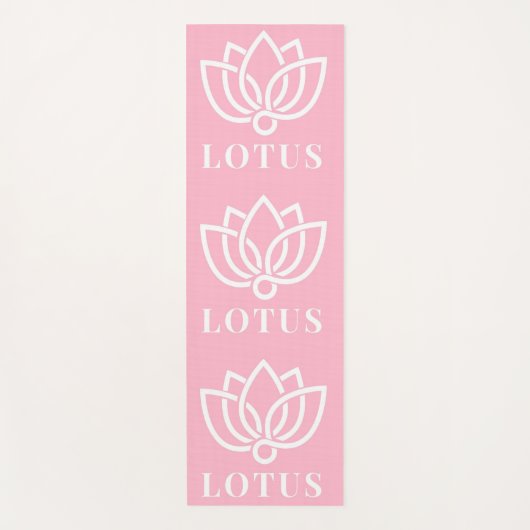 蓮の花 ヨガマット (正面)