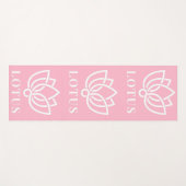 蓮の花 ヨガマット (正面(横))