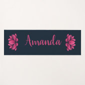 蓮の花 ヨガマット (正面(横))