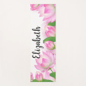 蓮の花 ヨガマット (正面)