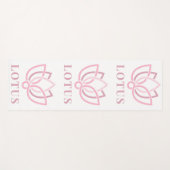 蓮の花 ヨガマット (正面(横))