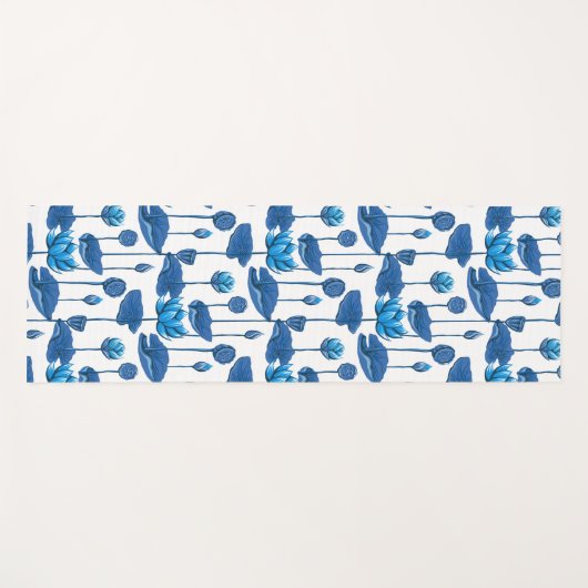 蓮の花 ヨガマット (正面(横))