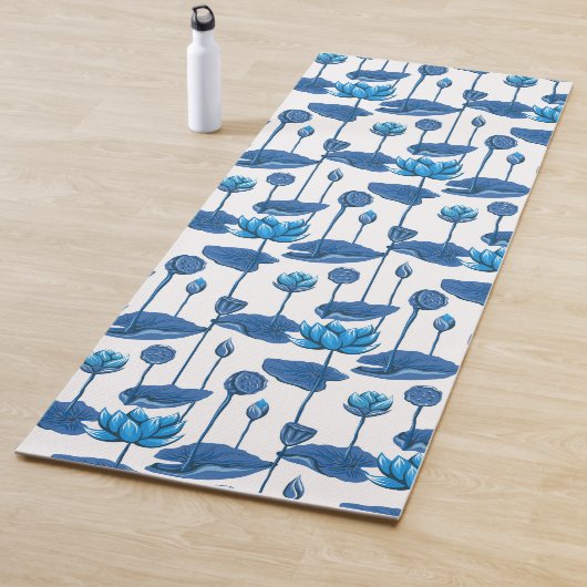 蓮の花 ヨガマット (インサイチュ)