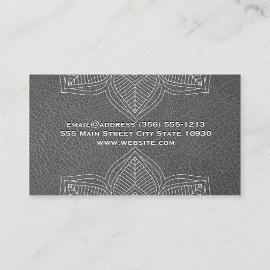 蓮の花 |ヨガ先生 |ヨガ 名刺 (裏面)