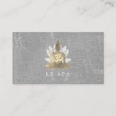 蓮の花 |ヨガ 名刺 (正面)