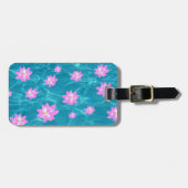 蓮の花 ラゲッジタグ (正面横)