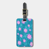 蓮の花 ラゲッジタグ (正面縦)