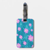 蓮の花 ラゲッジタグ (裏面縦)