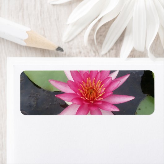 蓮の花 ラベル (インサイチュ)