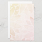 蓮の花 便箋 (正面/裏面)