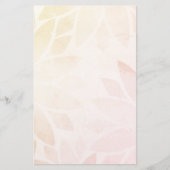 蓮の花 便箋 (正面)