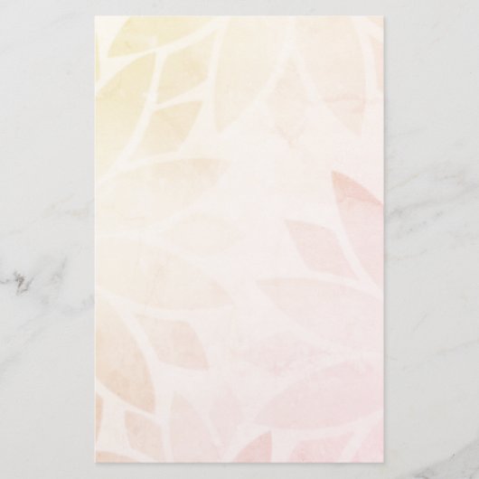 蓮の花 便箋 (正面)