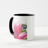 蓮の花 全開 マグカップ (正面左)