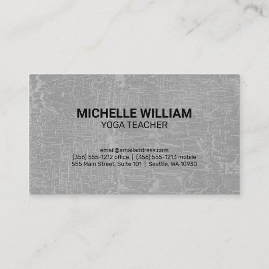 蓮の花 |割引 名刺 (裏面)