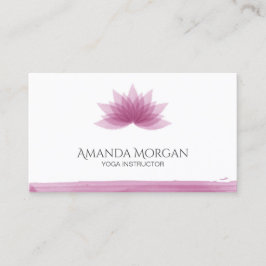 蓮の花 名刺