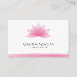 蓮の花 名刺