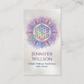 蓮の花 名刺 (正面)