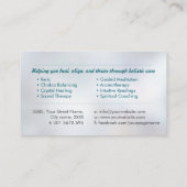 蓮の花 名刺 (裏面)