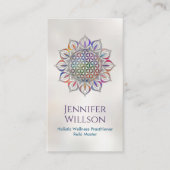 蓮の花 名刺 (正面)