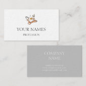 「蓮の花」名刺 名刺 (正面/裏面)