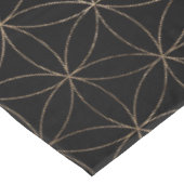 蓮の花 – 聖なる幾何学 テーブルクロス (アングル)