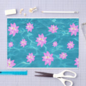 蓮の花 薄葉紙 (クラフト)