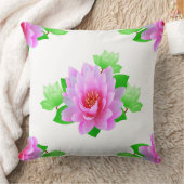 蓮の花|過去記事 クッション (ブランケット)