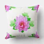 蓮の花|過去記事 クッション (裏面)