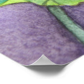 蓮の花#2ポスタープリント ポスター (角)