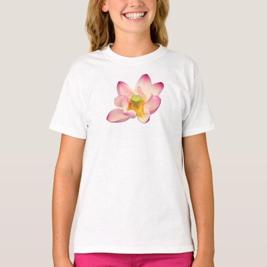 蓮の花 Tシャツ (正面)
