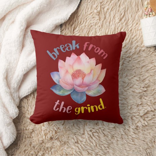 蓮の花BFTG枕 クッション (ブランケット)