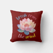 蓮の花BFTG枕 クッション (正面)