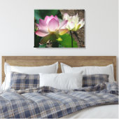 蓮の花I キャンバスプリント (インサイチュ (寝室))