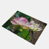 蓮の花I ドアマット (アングル)