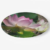 蓮の花I ペーパープレート (アングル)