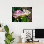 蓮の花I ポスター (ホームオフィス)