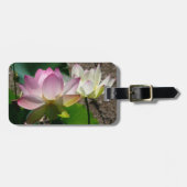 蓮の花I ラゲッジタグ (正面横)