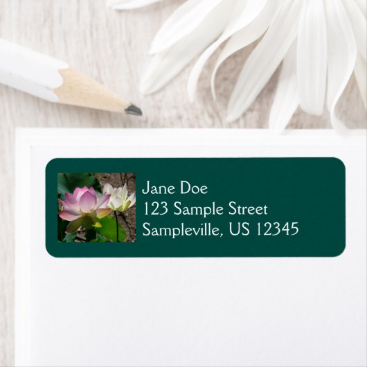 蓮の花I ラベル (インサイチュ)