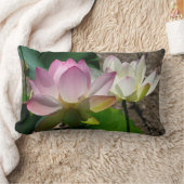 蓮の花I ランバークッション (ブランケット)